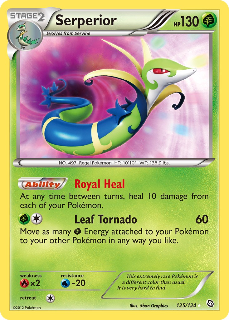 2012 Pokémon Dragons Exalted 2012 Pokémon Dragons Exalted #125 trading card
