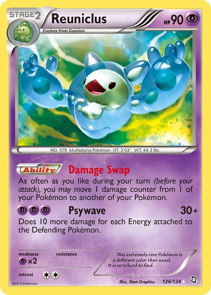 2012 Pokémon Dragons Exalted 2012 Pokémon Dragons Exalted #126 trading card