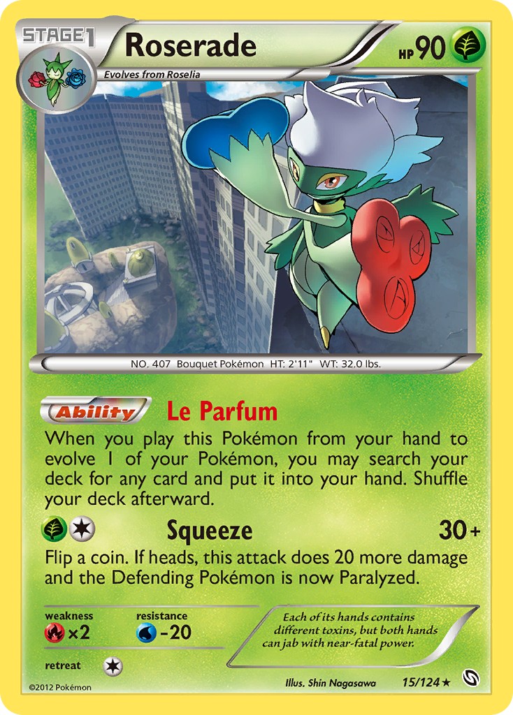 2012 Pokémon Dragons Exalted 2012 Pokémon Dragons Exalted #15 trading card
