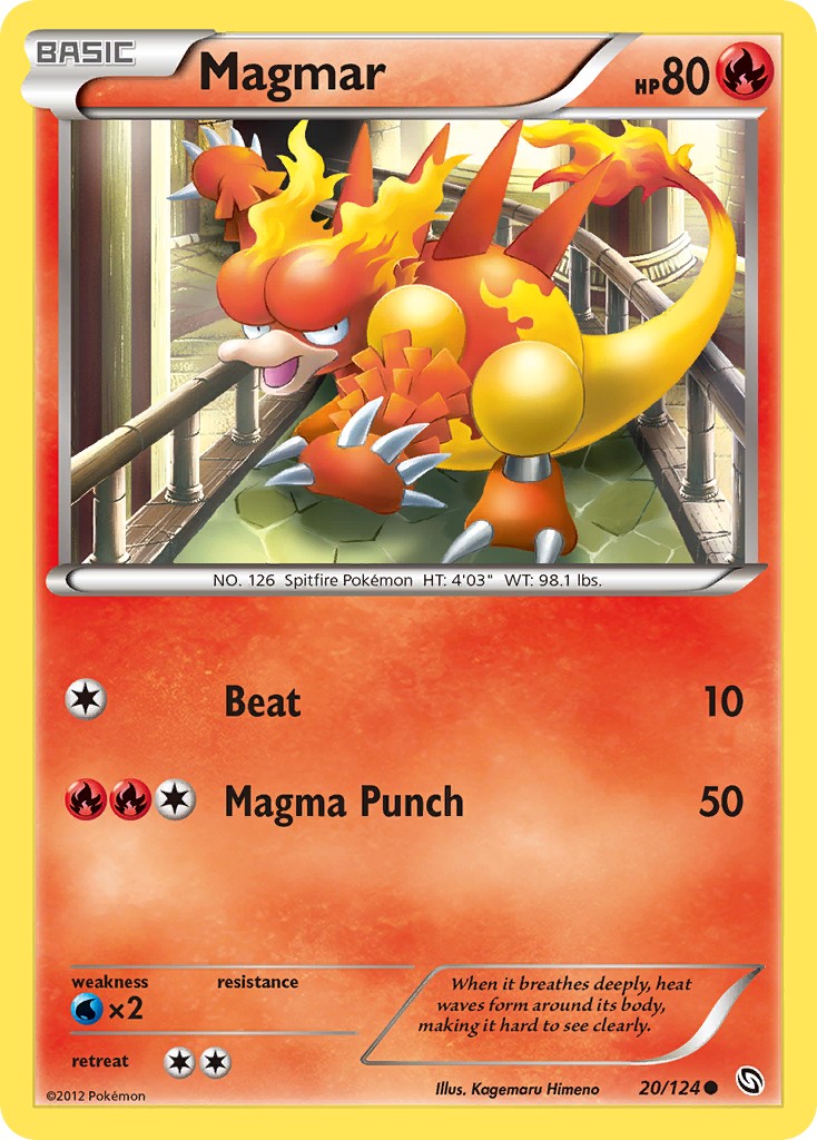 2012 Pokémon Dragons Exalted 2012 Pokémon Dragons Exalted #20 trading card