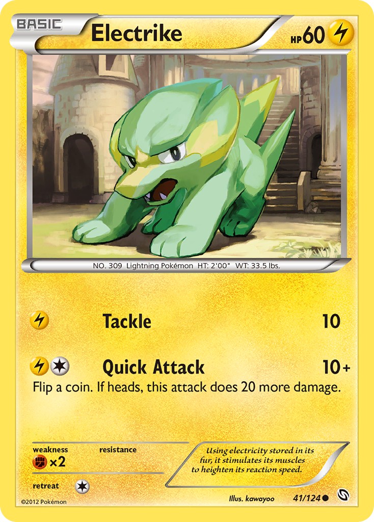 2012 Pokémon Dragons Exalted 2012 Pokémon Dragons Exalted #41 trading card