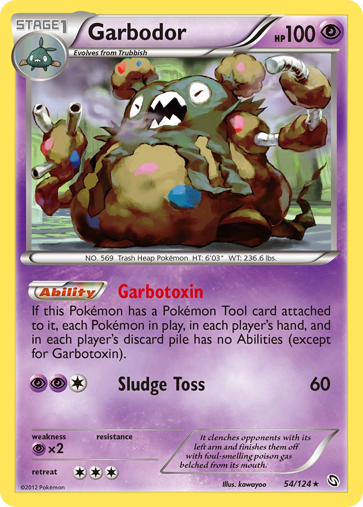 2012 Pokémon Dragons Exalted 2012 Pokémon Dragons Exalted #54 trading card