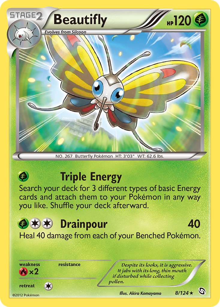 2012 Pokémon Dragons Exalted 2012 Pokémon Dragons Exalted #8 trading card