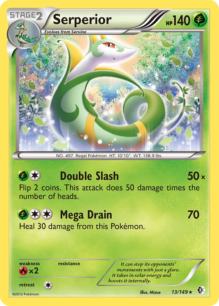 2012 Pokémon Boundaries Crossed 2012 Pokémon Boundaries Crossed #13 trading card