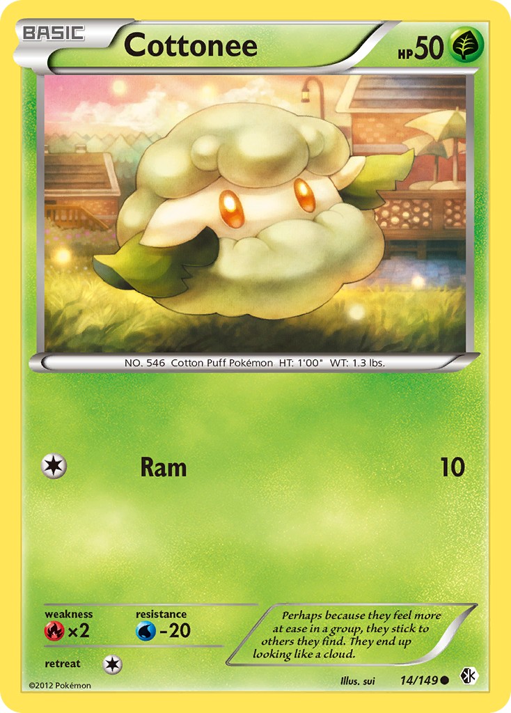 2012 Pokémon Boundaries Crossed 2012 Pokémon Boundaries Crossed #14 trading card