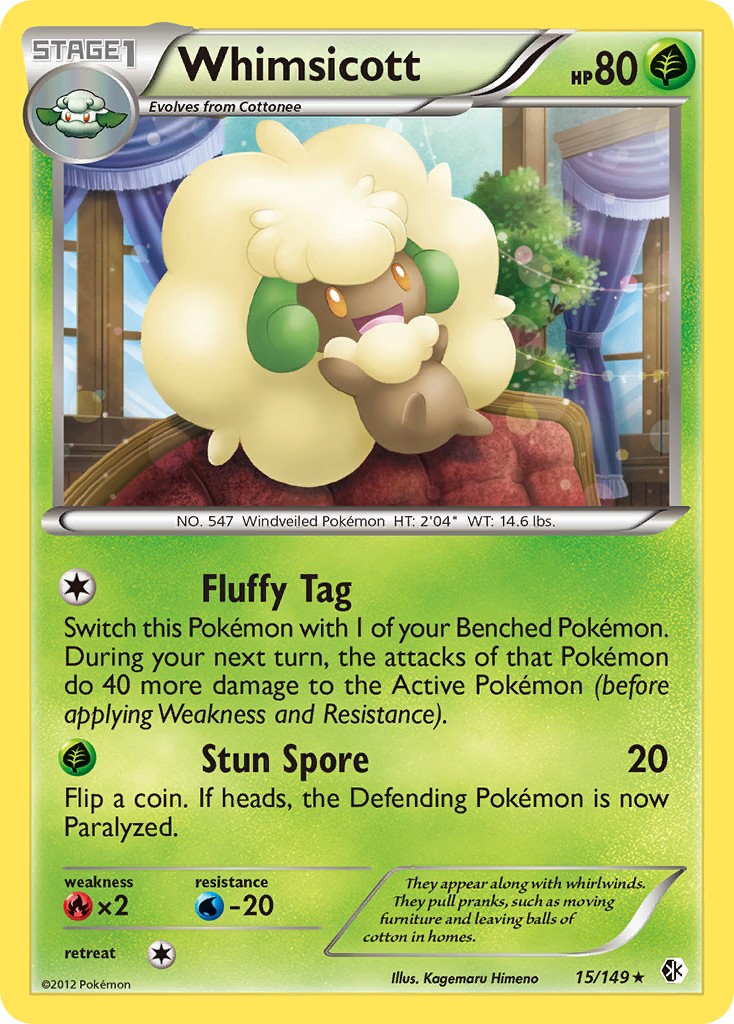 2012 Pokémon Boundaries Crossed 2012 Pokémon Boundaries Crossed #15 trading card