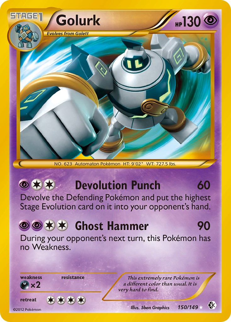 2012 Pokémon Boundaries Crossed 2012 Pokémon Boundaries Crossed #150 trading card
