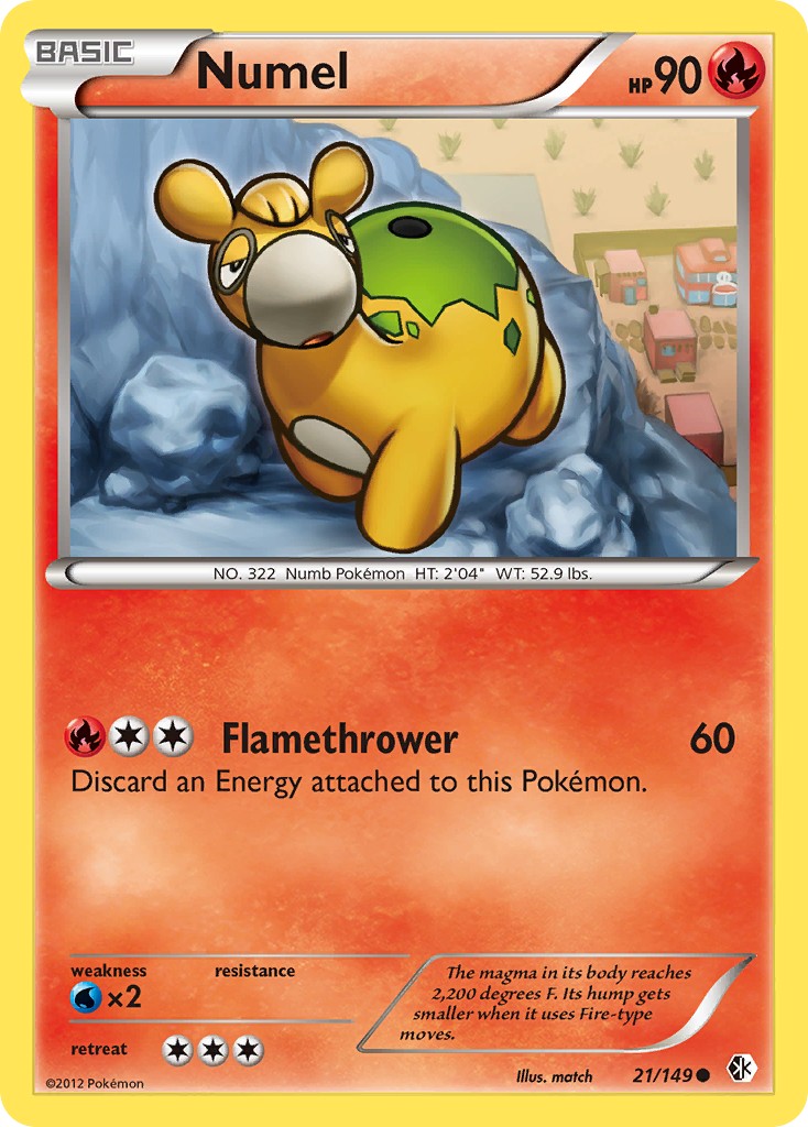 2012 Pokémon Boundaries Crossed 2012 Pokémon Boundaries Crossed #21 trading card