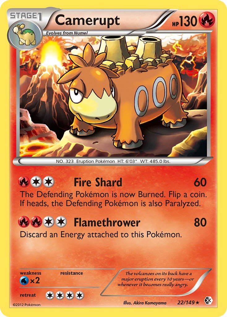 2012 Pokémon Boundaries Crossed 2012 Pokémon Boundaries Crossed #22 trading card