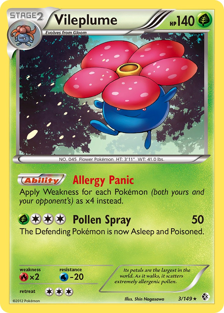 2012 Pokémon Boundaries Crossed 2012 Pokémon Boundaries Crossed #3 trading card