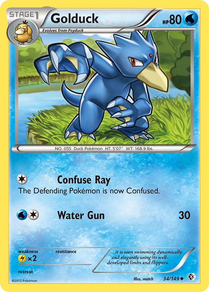 2012 Pokémon Boundaries Crossed 2012 Pokémon Boundaries Crossed #34 trading card