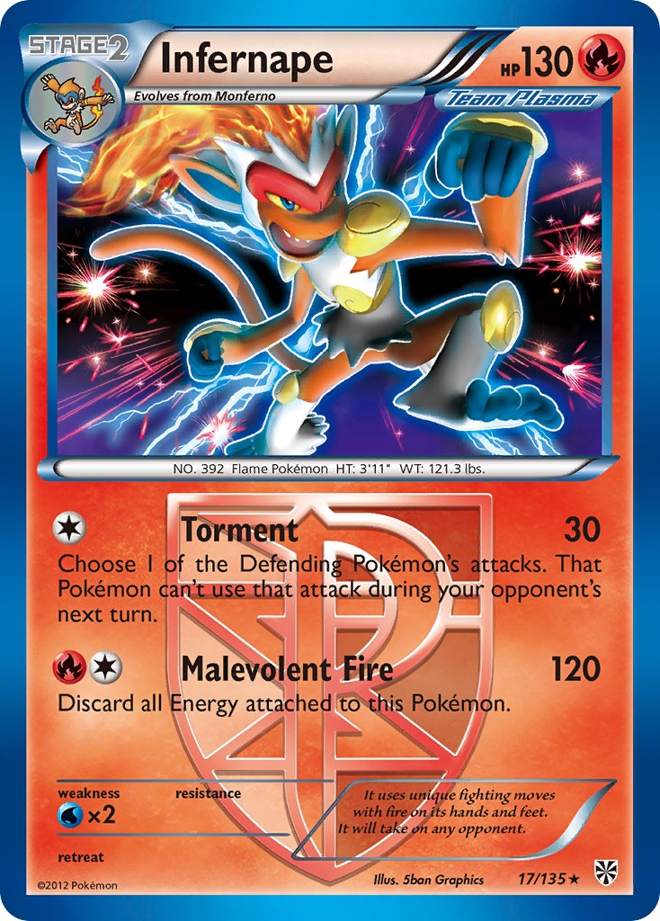 2013 Pokémon Plasma Storm 2013 Pokémon Plasma Storm #17 trading card