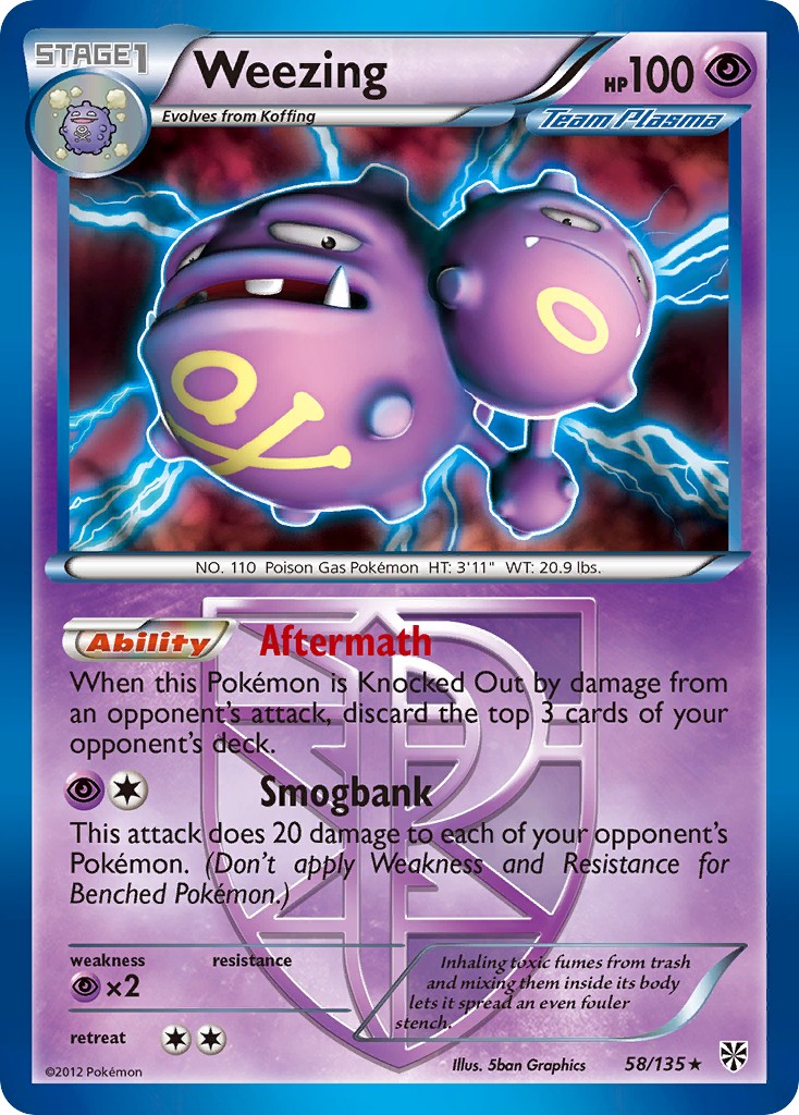 2013 Pokémon Plasma Storm 2013 Pokémon Plasma Storm #58 trading card