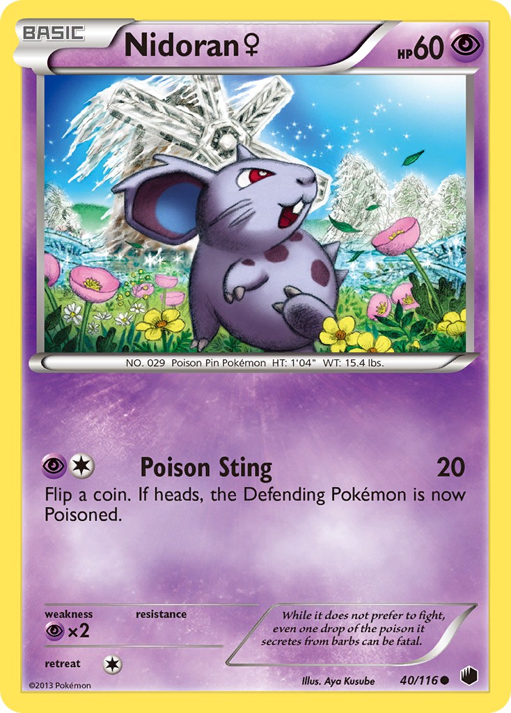 2013 Pokémon Plasma Freeze 2013 Pokémon Plasma Freeze #40 trading card