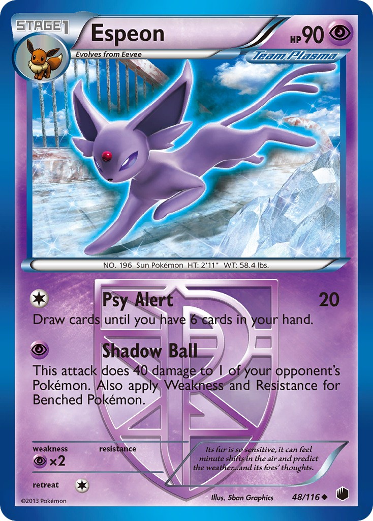 2013 Pokémon Plasma Freeze 2013 Pokémon Plasma Freeze #48 trading card