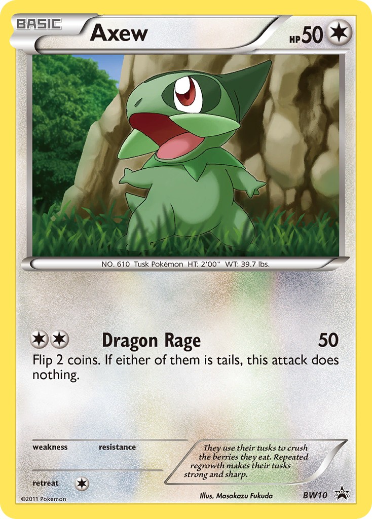 2011 Pokémon BW Black Star Promos 2011 Pokémon BW Black Star Promos #BW10 trading card