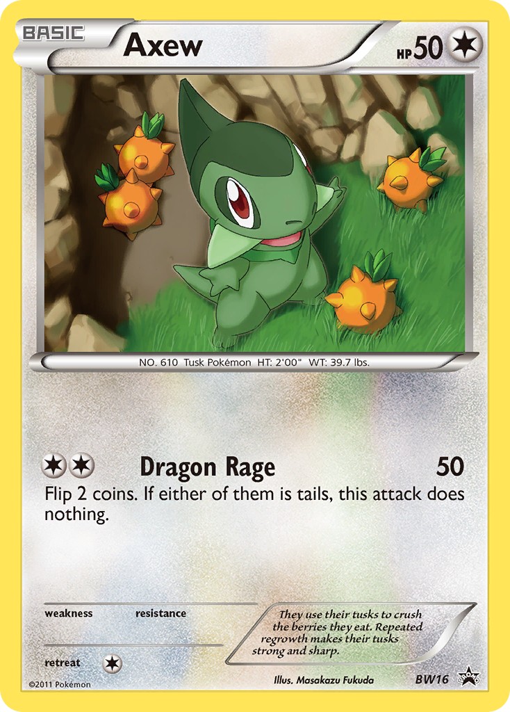 2011 Pokémon BW Black Star Promos 2011 Pokémon BW Black Star Promos #BW16 trading card