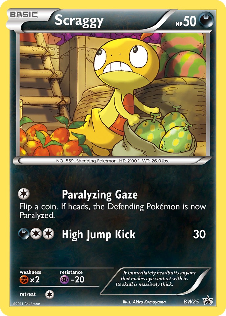 2011 Pokémon BW Black Star Promos 2011 Pokémon BW Black Star Promos #BW25 trading card