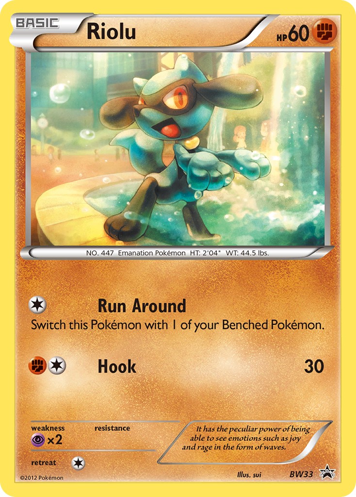 2011 Pokémon BW Black Star Promos 2011 Pokémon BW Black Star Promos #BW33 trading card