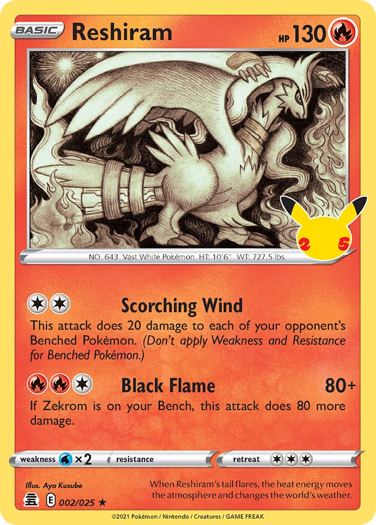 Reshiram (Rare · Normal)