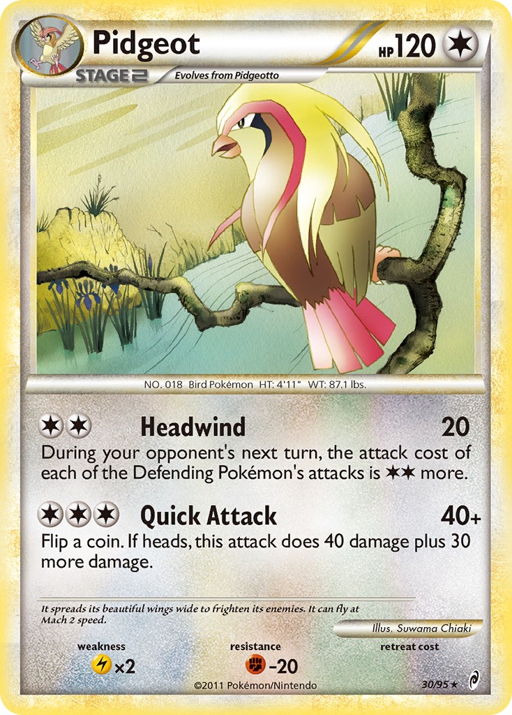 2011 Pokémon Call of Legends 2011 Pokémon Call of Legends #30 trading card