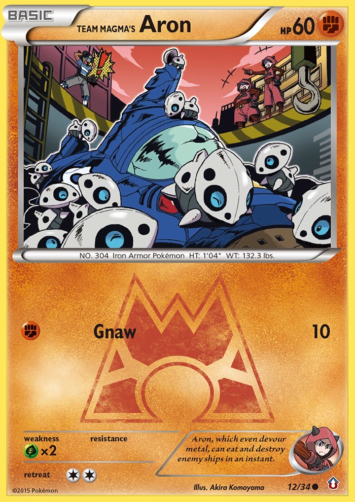 Team Magma's Aron - Image 1