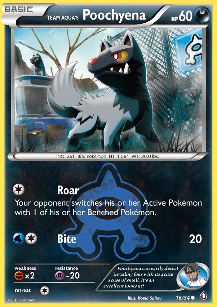 2015 Pokémon Double Crisis 2015 Pokémon Double Crisis #16 trading card