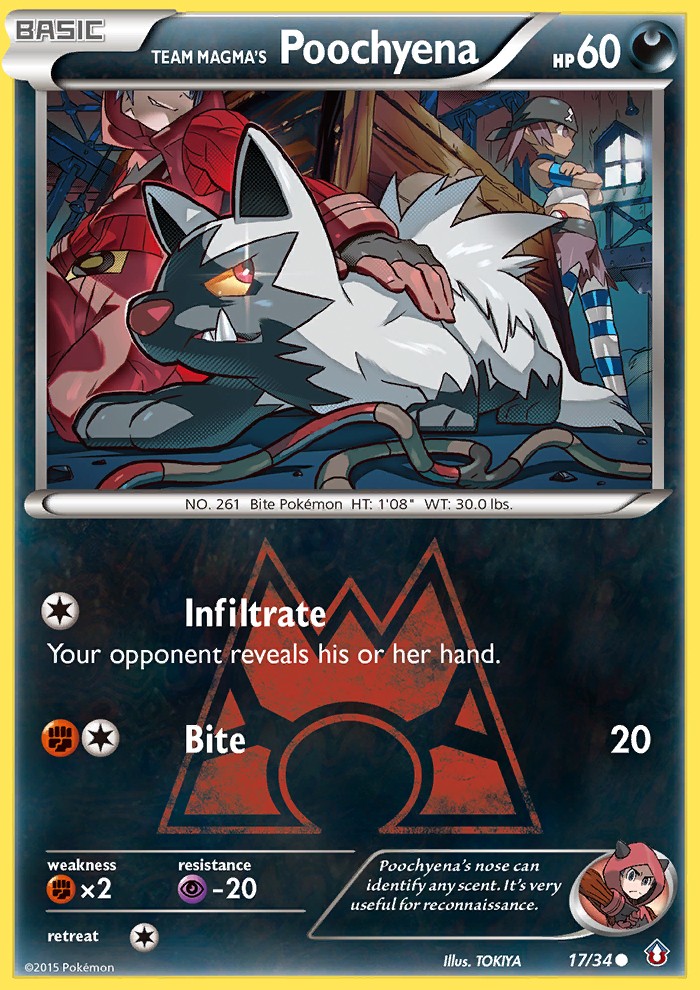 2015 Pokémon Double Crisis 2015 Pokémon Double Crisis #17 trading card