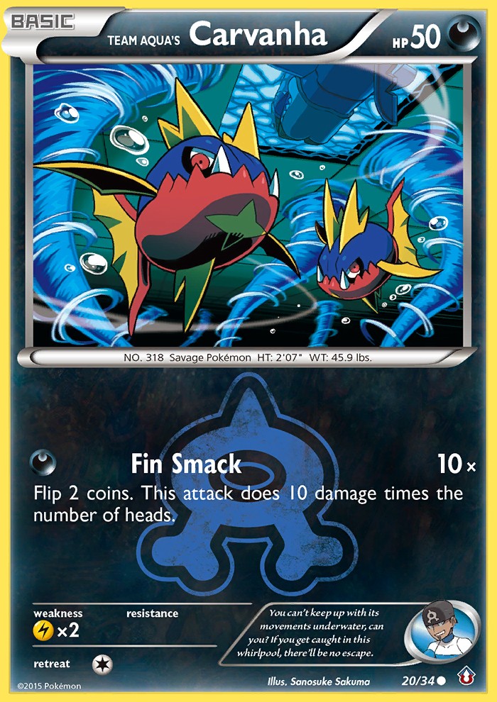 Team Aqua's Carvanha - Image 1