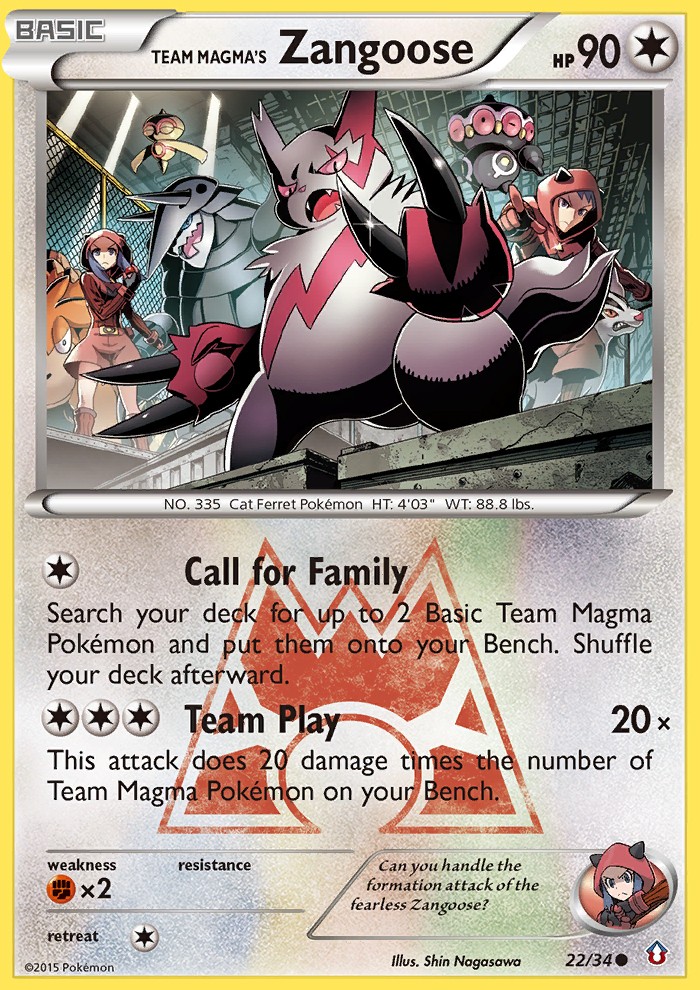 2015 Pokémon Double Crisis 2015 Pokémon Double Crisis #22 trading card