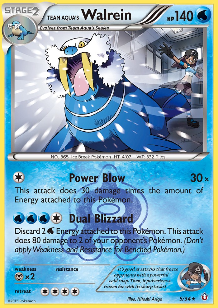 Team Aqua's Walrein - Image 1