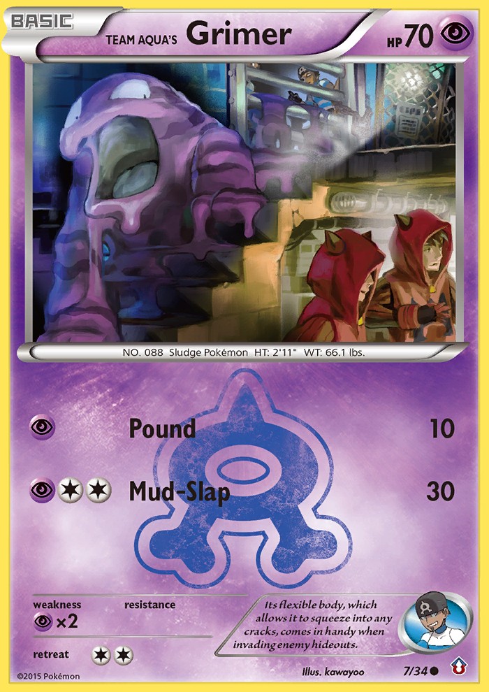 Team Aqua's Grimer - Image 1