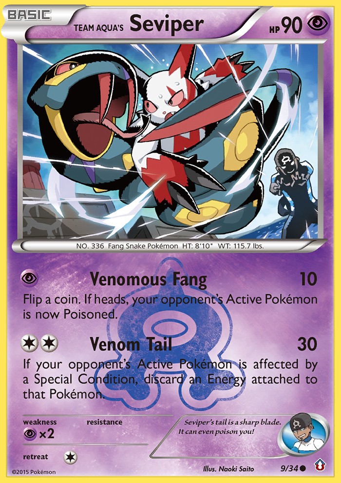 2015 Pokémon Double Crisis 2015 Pokémon Double Crisis #9 trading card