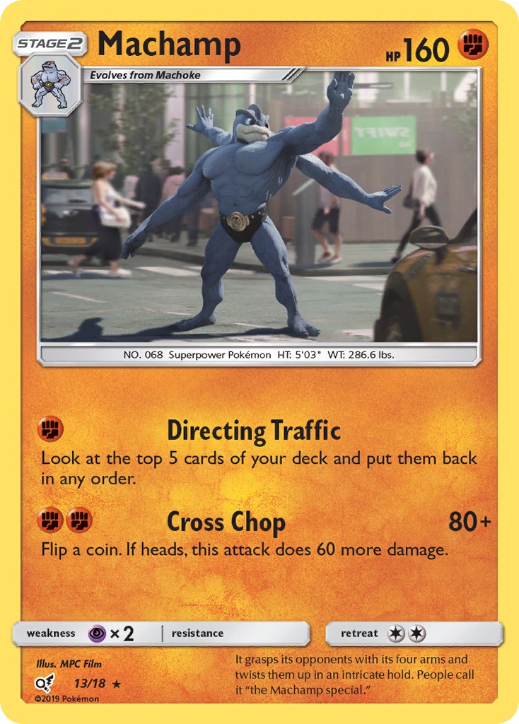 2019 Pokémon Detective Pikachu 2019 Pokémon Detective Pikachu #13 trading card