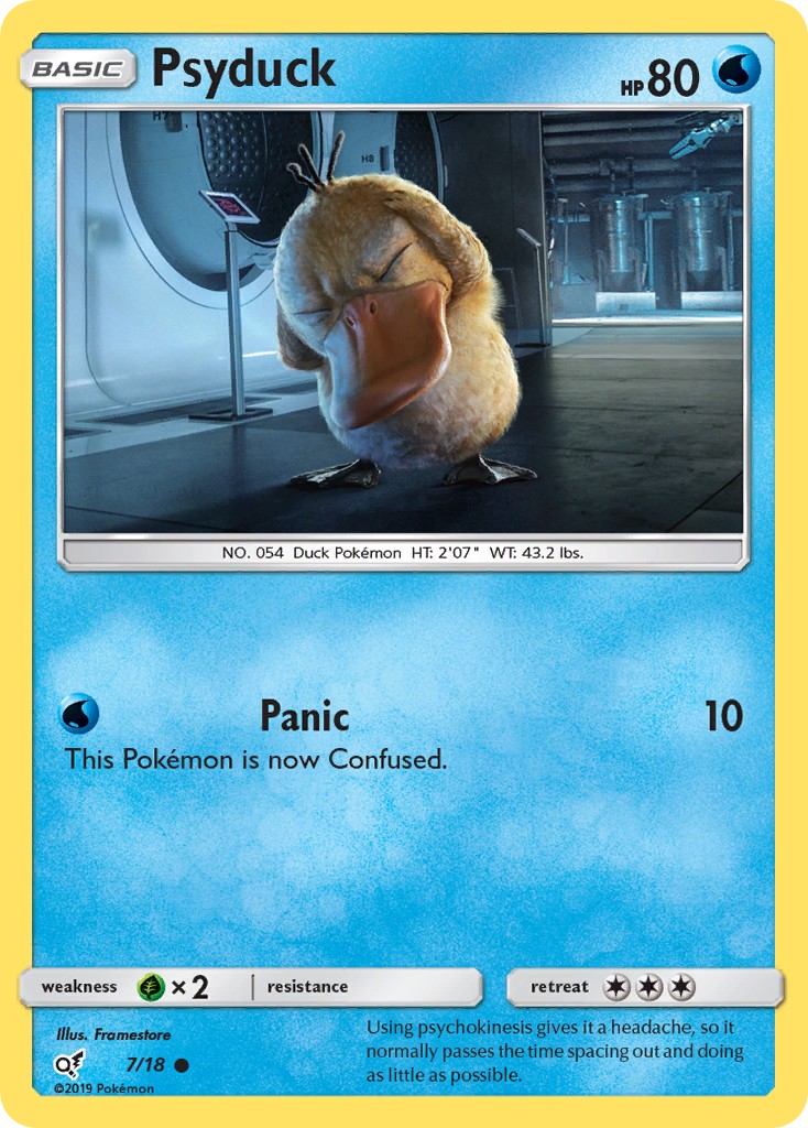 2019 Pokémon Detective Pikachu 2019 Pokémon Detective Pikachu #7 trading card