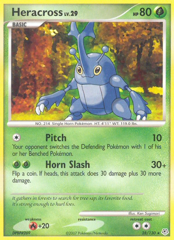 2007 Pokémon Diamond & Pearl 2007 Pokémon Diamond & Pearl #28 trading card
