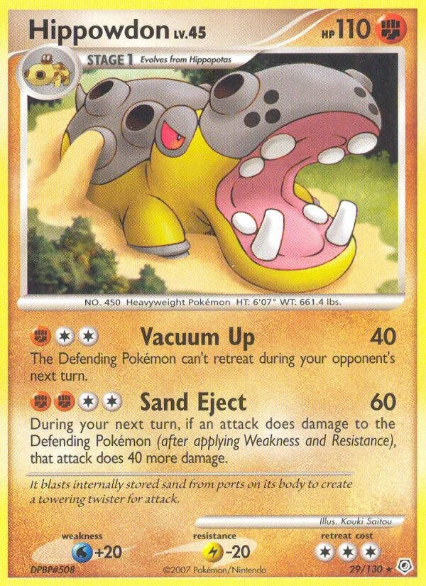 2007 Pokémon Diamond & Pearl 2007 Pokémon Diamond & Pearl #29 trading card