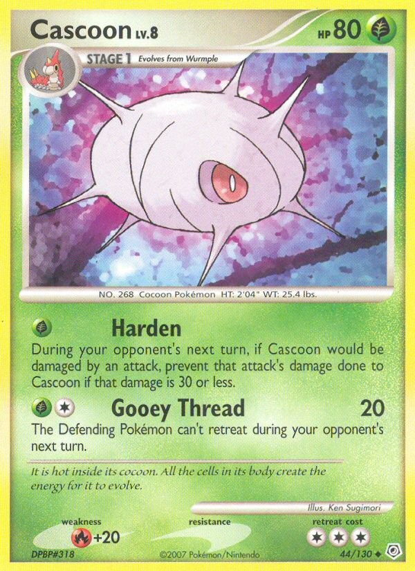 2007 Pokémon Diamond & Pearl 2007 Pokémon Diamond & Pearl #44 trading card