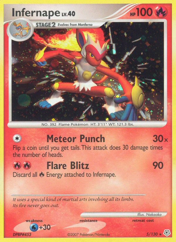 2007 Pokémon Diamond & Pearl 2007 Pokémon Diamond & Pearl #5 trading card