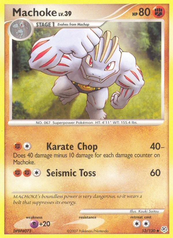 2007 Pokémon Diamond & Pearl 2007 Pokémon Diamond & Pearl #53 trading card