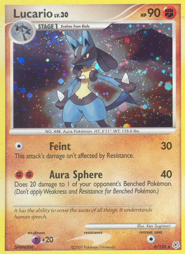 2007 Pokémon Diamond & Pearl 2007 Pokémon Diamond & Pearl #6 trading card