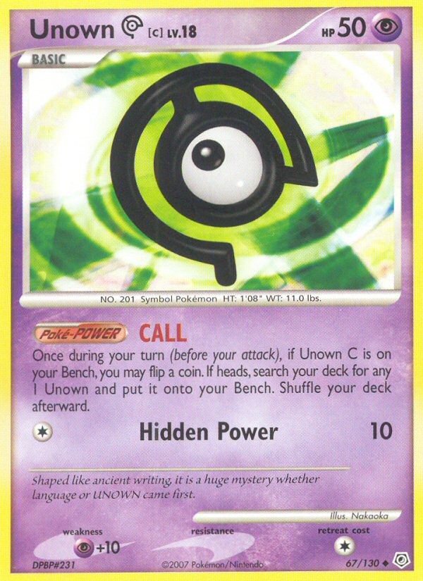 Unown [C] - Image 1