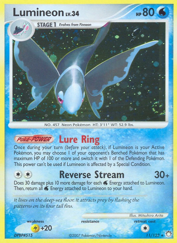 2007 Pokémon Mysterious Treasures 2007 Pokémon Mysterious Treasures #11 trading card