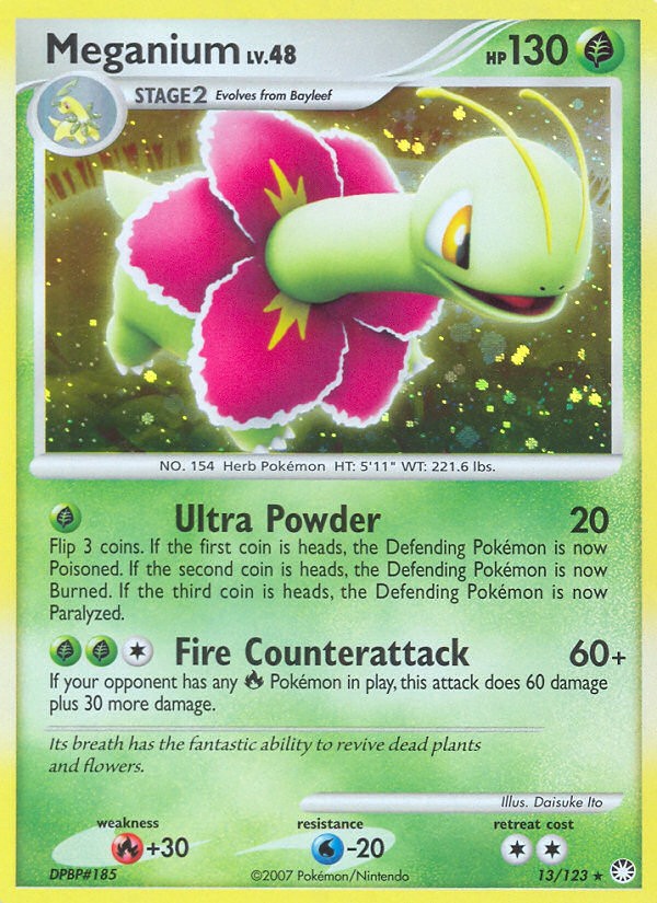 2007 Pokémon Mysterious Treasures 2007 Pokémon Mysterious Treasures #13 trading card