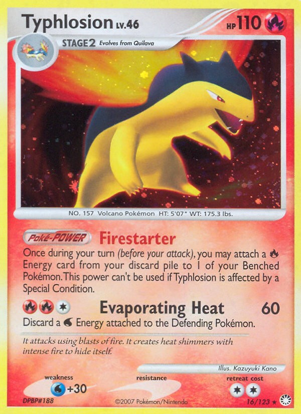 2007 Pokémon Mysterious Treasures 2007 Pokémon Mysterious Treasures #16 trading card