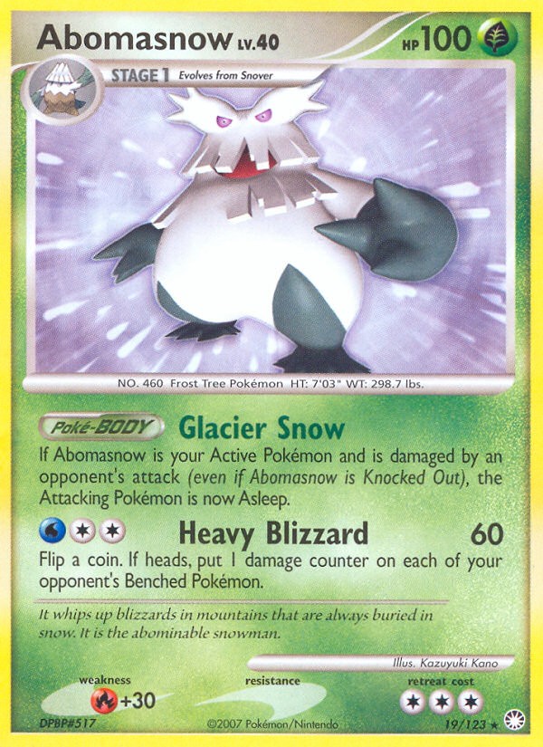 2007 Pokémon Mysterious Treasures 2007 Pokémon Mysterious Treasures #19 trading card