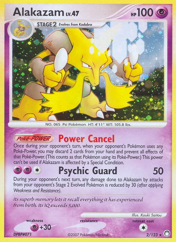 2007 Pokémon Mysterious Treasures 2007 Pokémon Mysterious Treasures #2 trading card