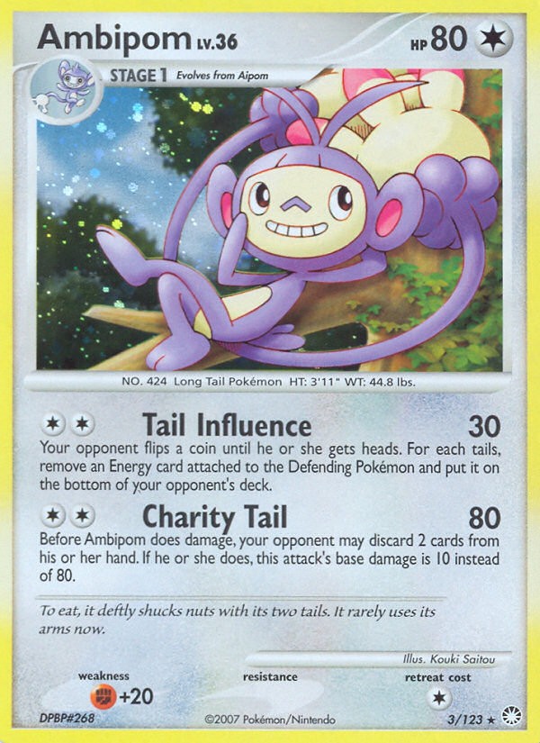 2007 Pokémon Mysterious Treasures 2007 Pokémon Mysterious Treasures #3 trading card