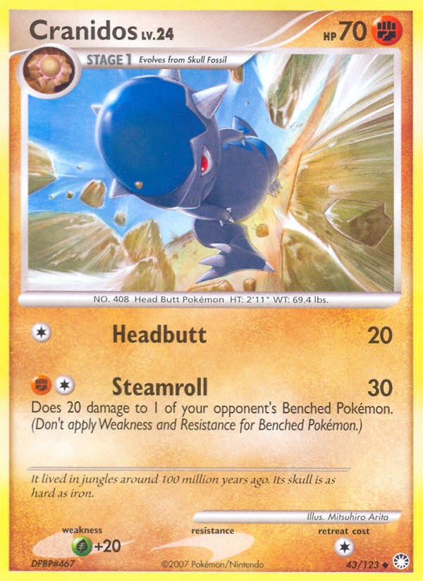 2007 Pokémon Mysterious Treasures 2007 Pokémon Mysterious Treasures #43 trading card