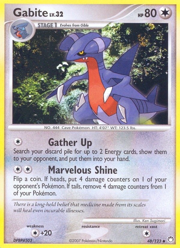 2007 Pokémon Mysterious Treasures 2007 Pokémon Mysterious Treasures #48 trading card